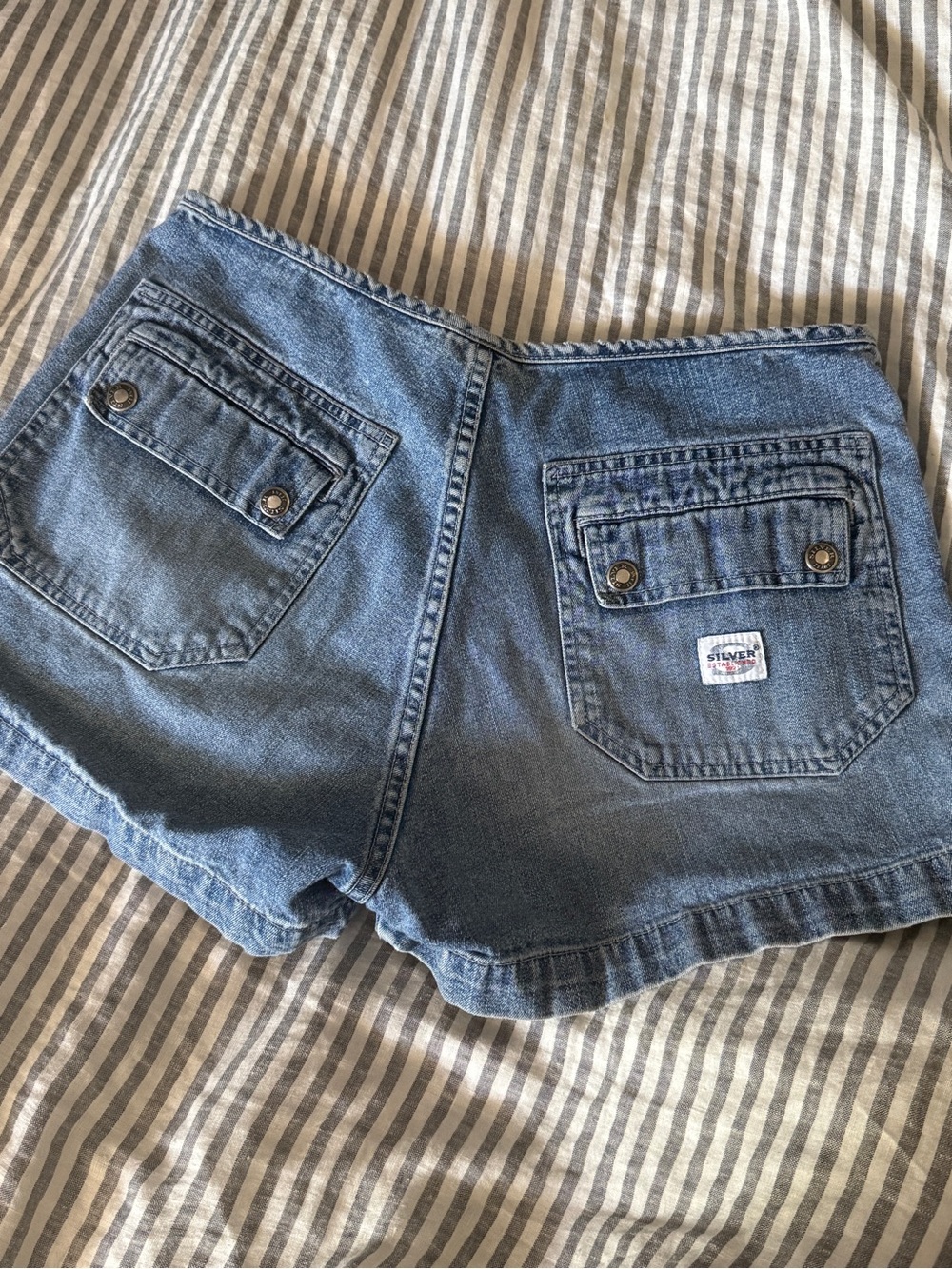 Vintage Silver Jean Co Shorts